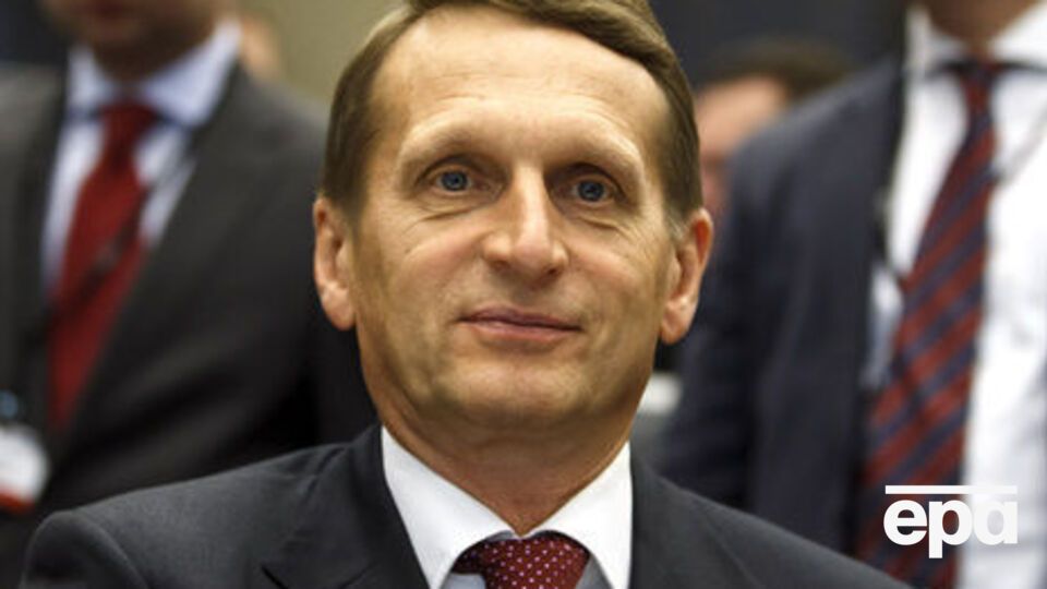 Спикер Госдумы Сергей Нарышкин предложил российским каналам совершить ответные действия