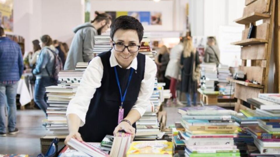 На фестивале "Книжный арсенал" представлены почти все украинские и многие иностранные издательства со своими новинками и бестселлерами