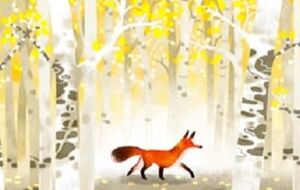 Вариант дудла, посвященный лесу