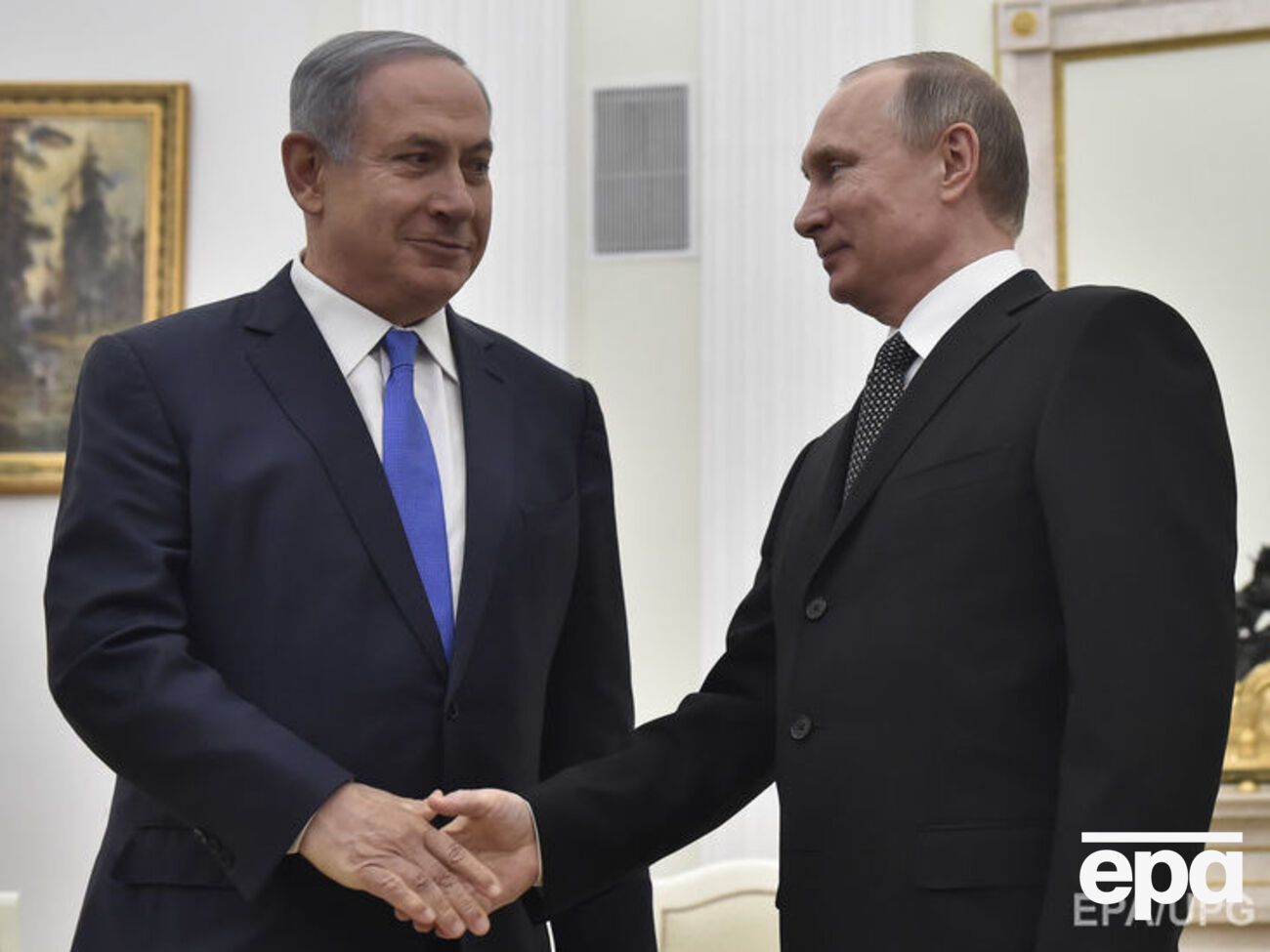 Об инциденте между израильским и российским самолетом Путин узнал на встрече с Нетаньяху