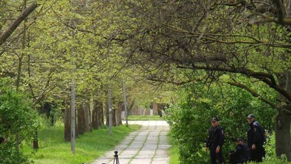 Российские военные тренировались на керчанах укладывать на землю "врага"