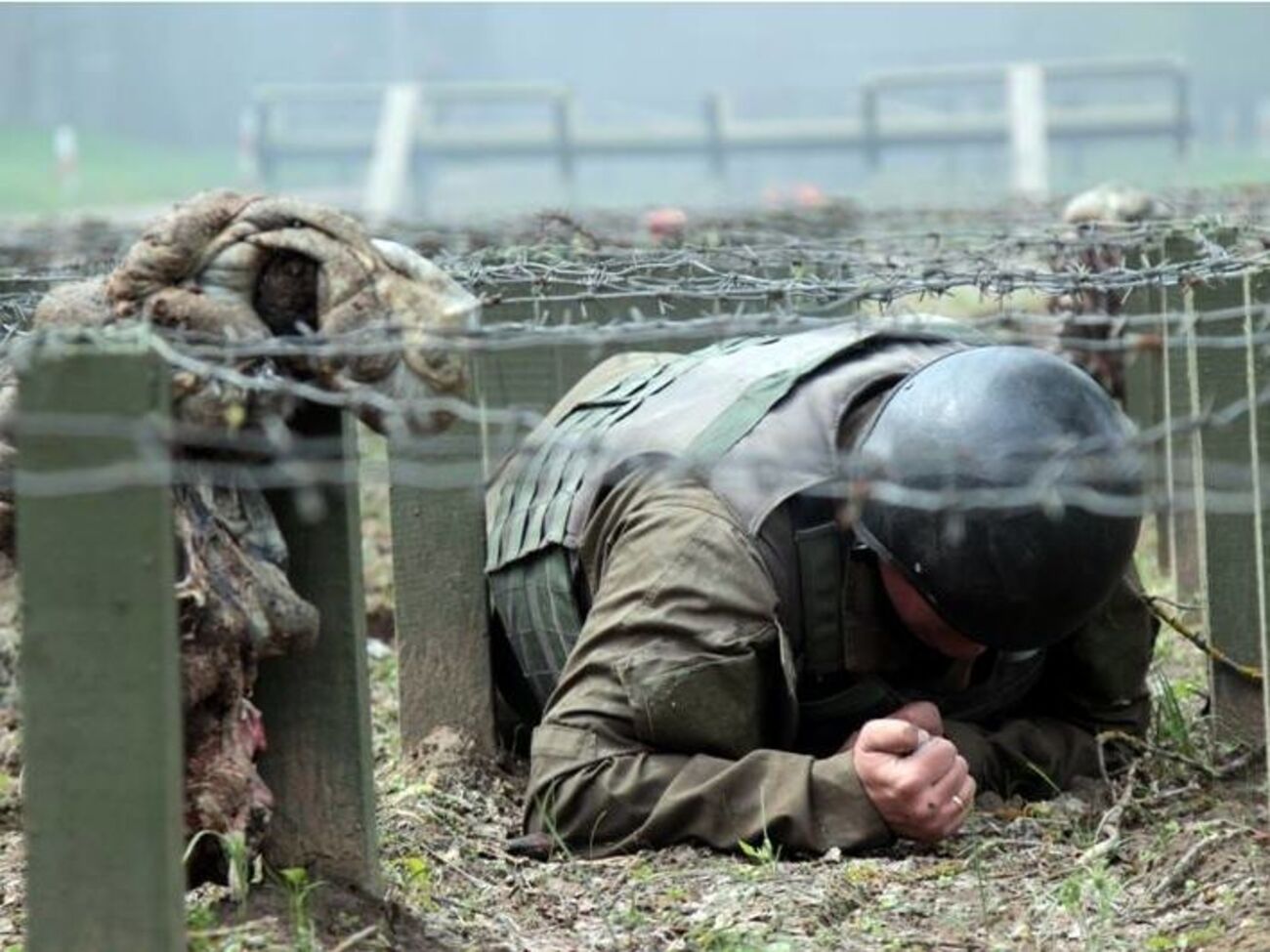 Военным психологам устроили экстремальные учения