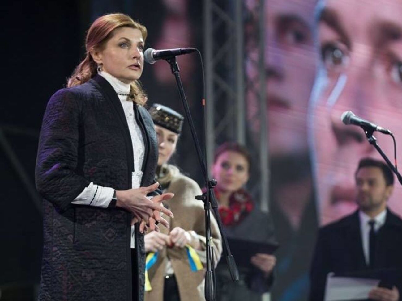 Марина Порошенко:&nbsp;Выступление Джамалы с исторической и одновременно автобиографической песней &ndash;&nbsp;это громкий голос Украины в Европе