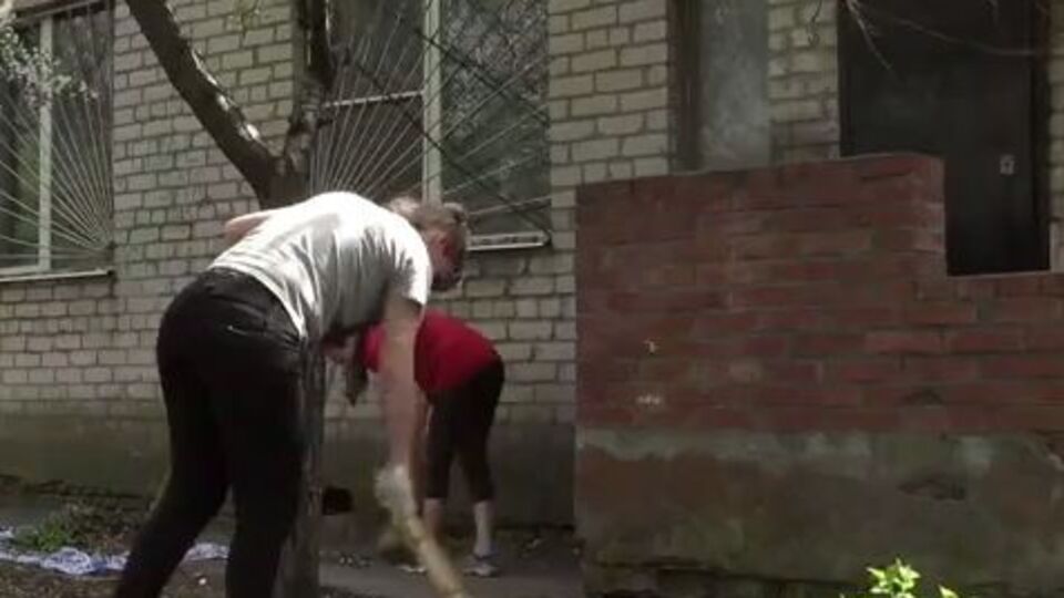 Вынужденные переселенцы за труд получают ваучеры на продукты