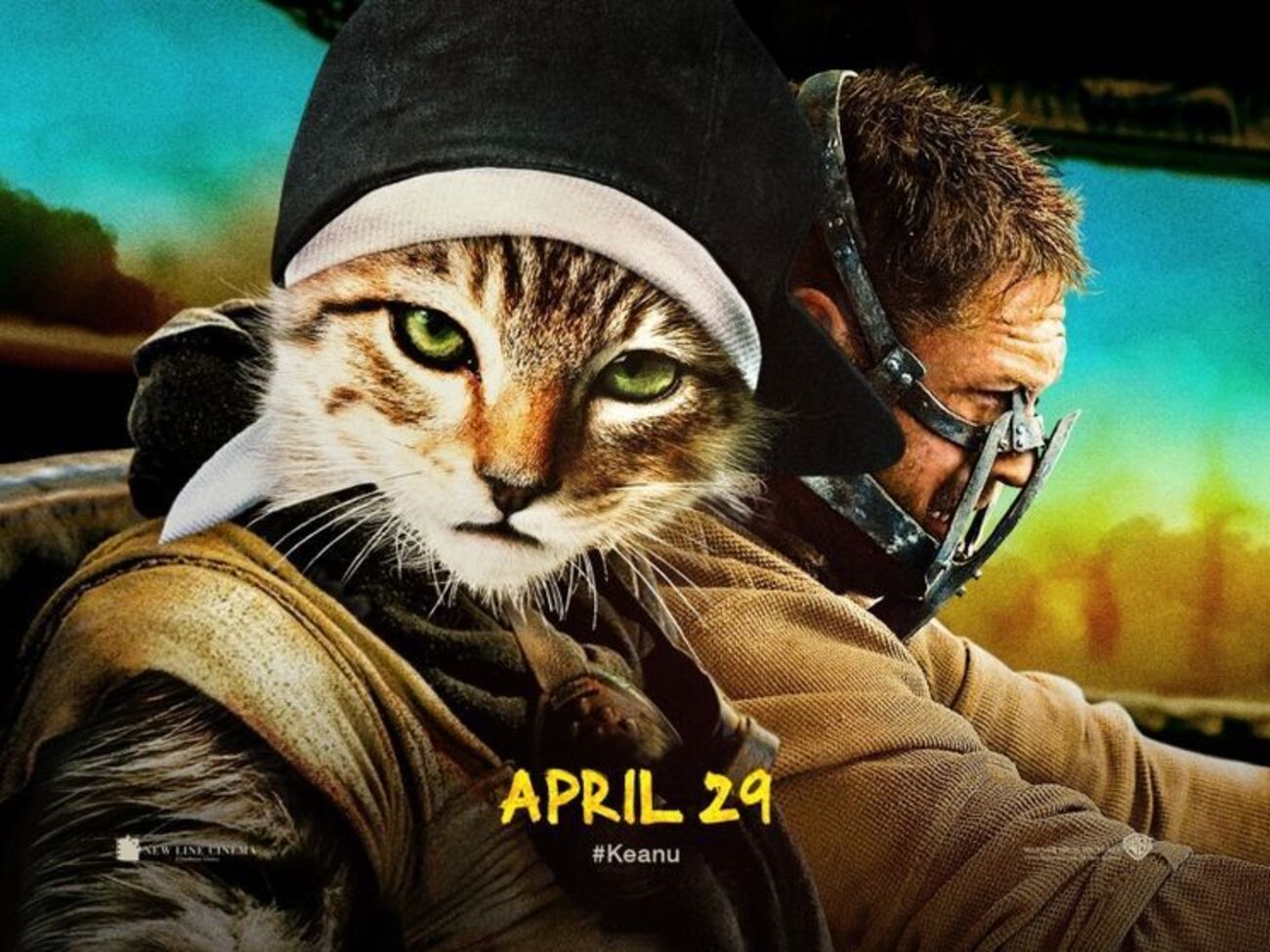 Ради спасения кота Киану два друга отправятся в рискованное путешествие