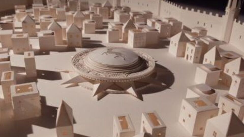 Локации "Игры престолов" воспроизвели из бумаги