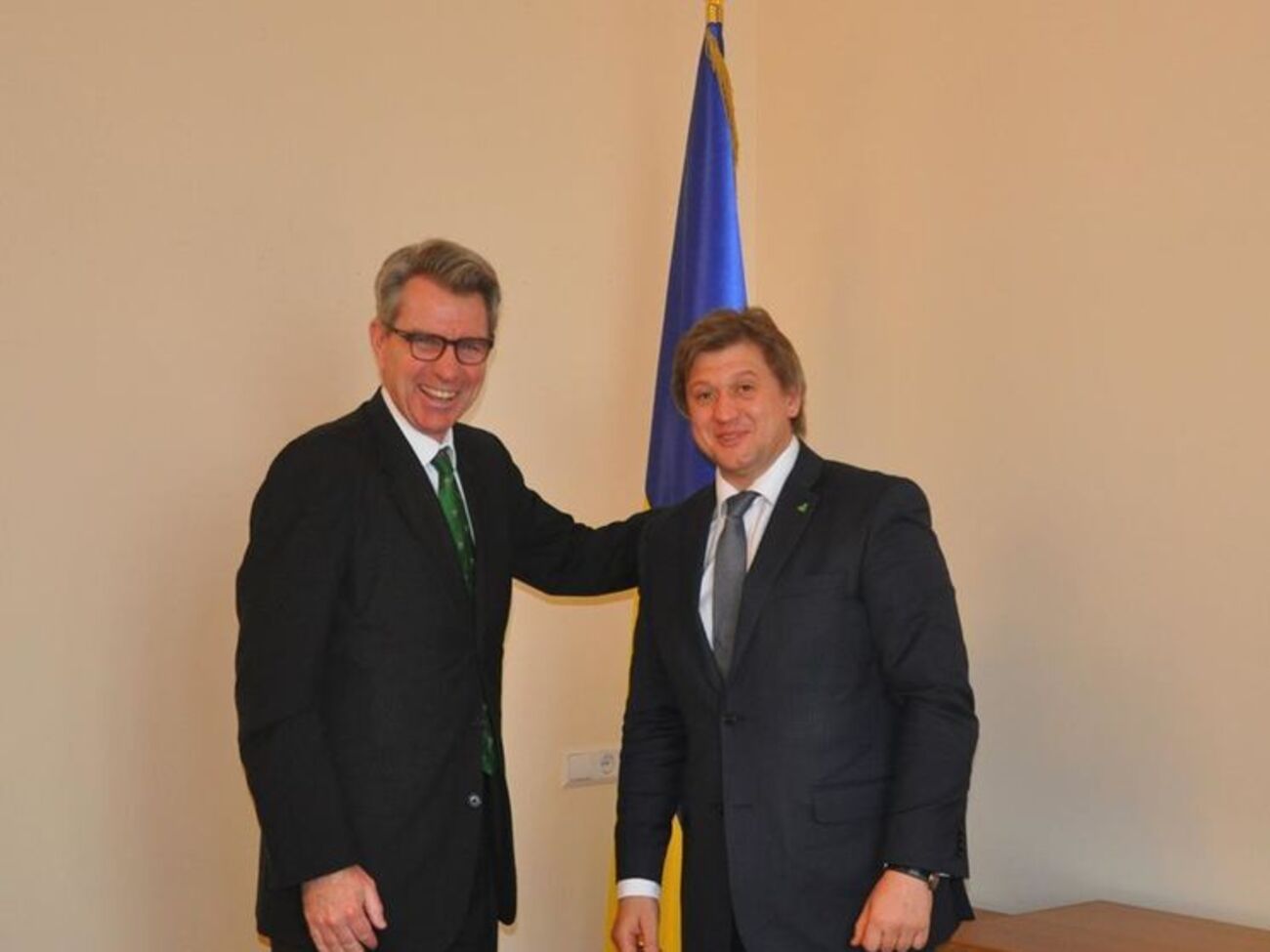 Министр финансов Александр Данилюк провел встречу с послом США в Украине Джеффри Пайеттом