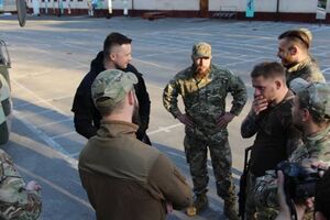 Бойцы "Азова" приехали в Одессу на учения