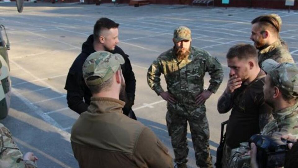Бойцы "Азова" приехали в Одессу на учения
