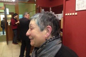 Улицкую облили зеленкой