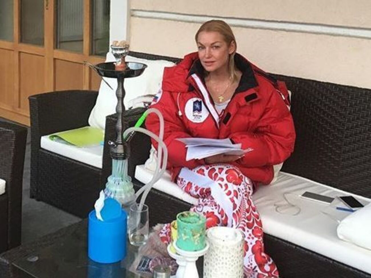 Волочкова:&nbsp;Как неожиданно приятно увидеть на пороге моего дома Саида с букетом роз в этой неоднозначно сложившейся для всех нас ситуации