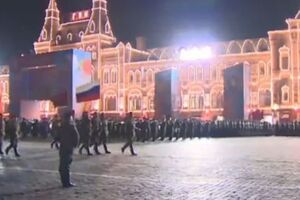 В Москве репетировали парад
