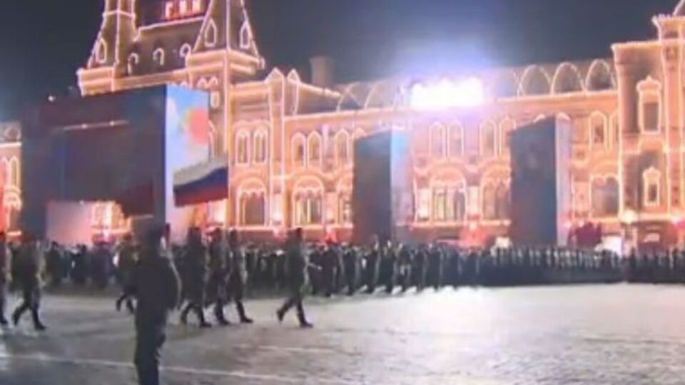В Москве репетировали парад