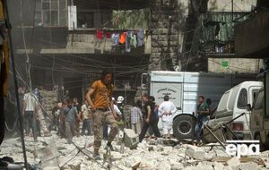 Алеппо под обстрелом