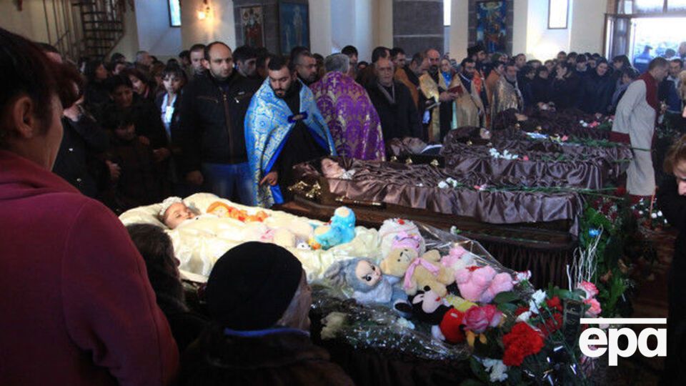 Убийство семьи Аветисянов в 2015 году вызвало серию антироссийских протестов в Гюмри