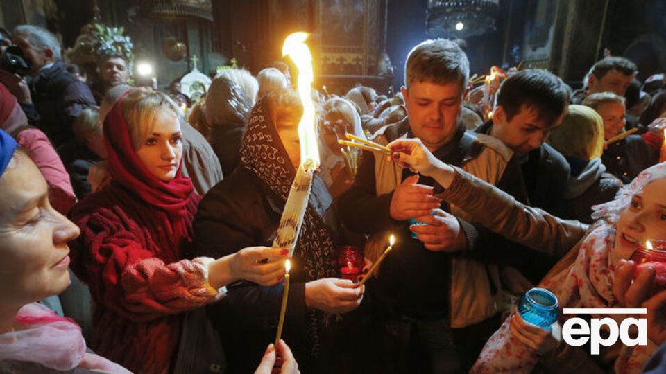 Благодатный огонь будет роздан тысячам верующих