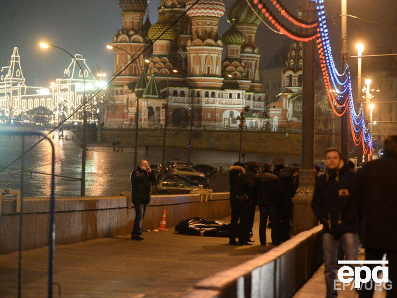 В момент убийства мост обозревался шестью камерами
