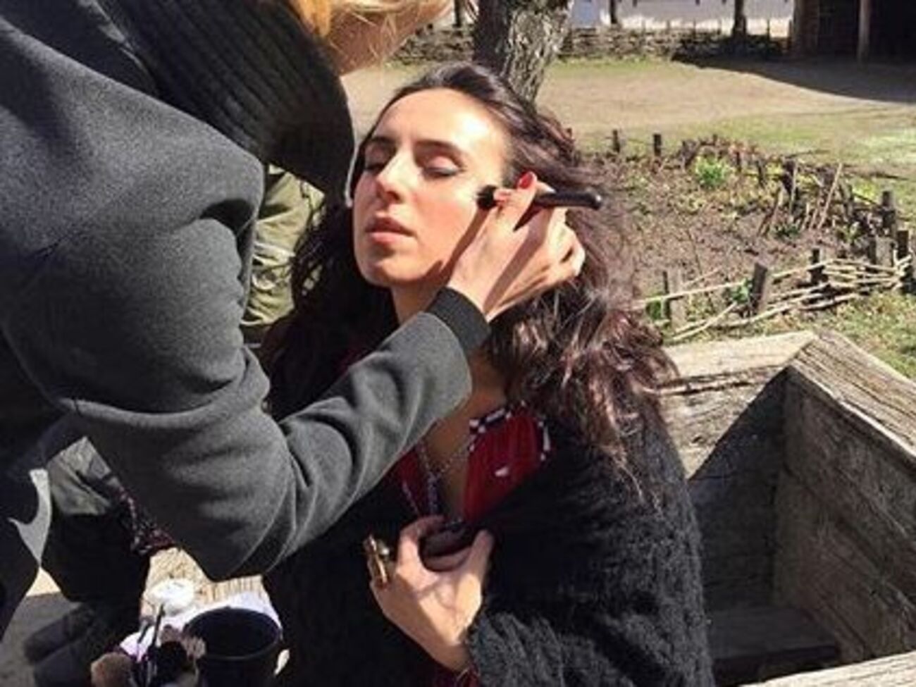 Джамала устроила фотосессию в Пирогово