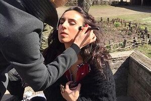 Джамала устроила фотосессию в Пирогово