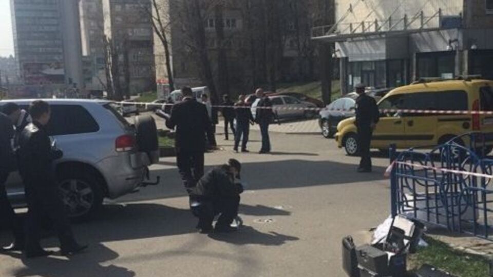 В центре Киева застрелили бизнесмена