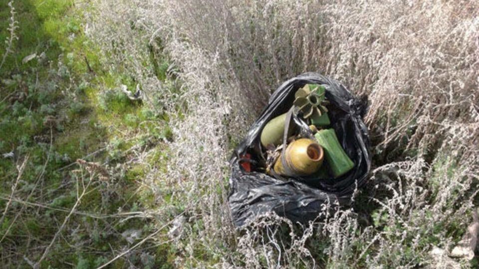 Взрывчатку нашли возле автомобильного моста