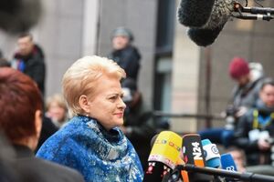 Грибаускайте: Никто не может стоять на пути Украины в Европу, потому что Украина всегда была и будет ее частью