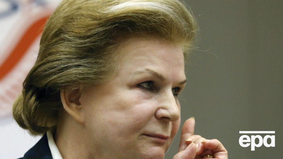 Депутат-космонавт Терешкова голосовала за ввод российских войск в Украину