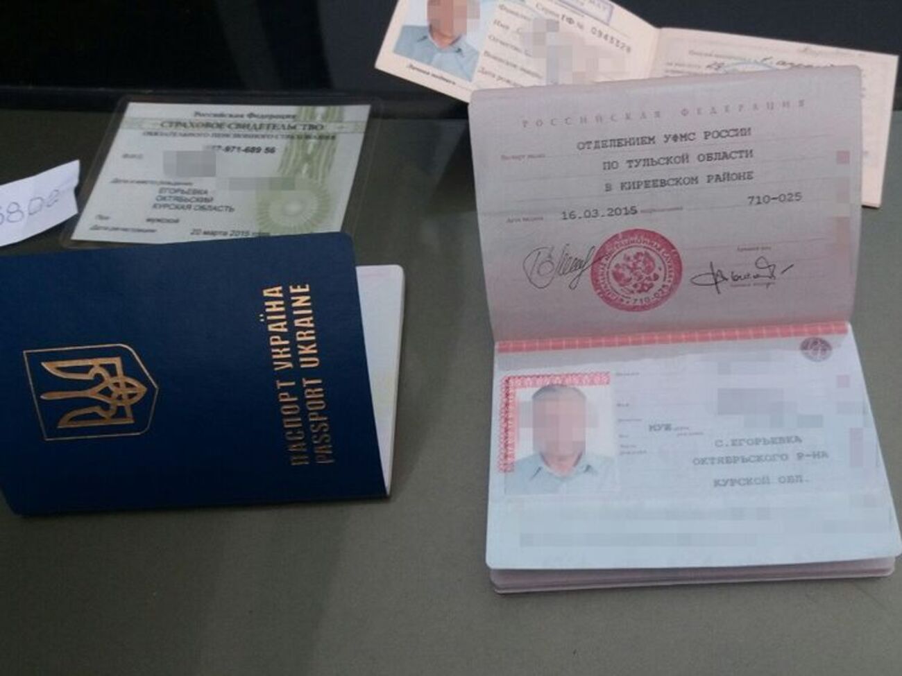 Задержанные были гражданами Украины, но уже получили российские паспорта