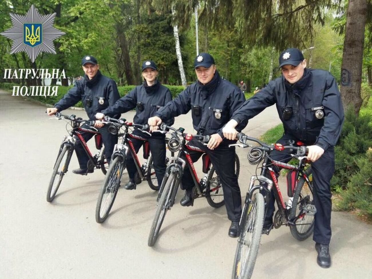 Полиция начнет патрулирование в Киеве на велосипедах