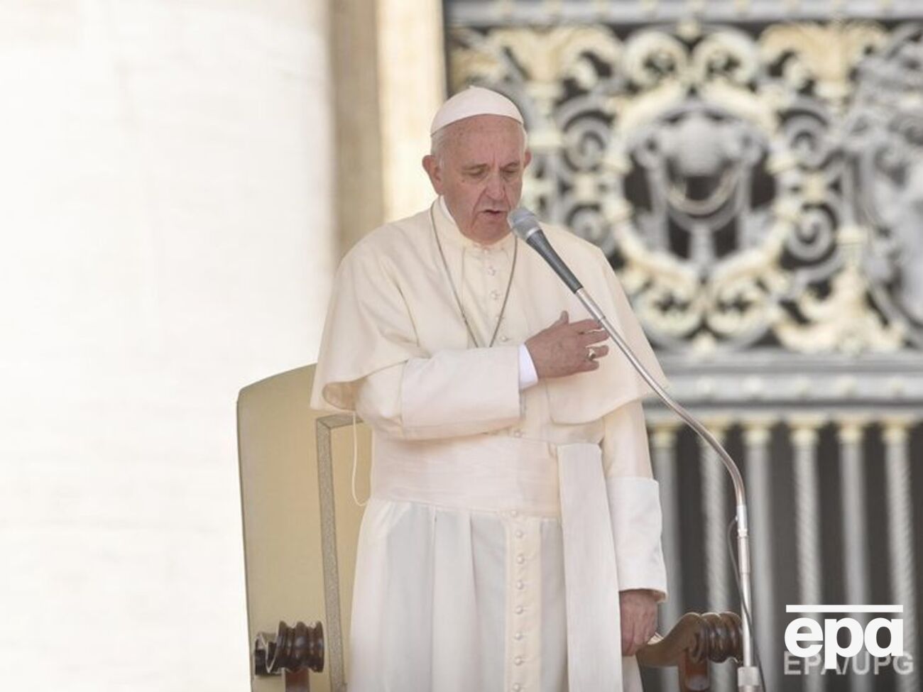 Папа Франциск:&nbsp;Христос Воскрес!