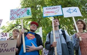 Молодежь Одессы организовала креативное шествие