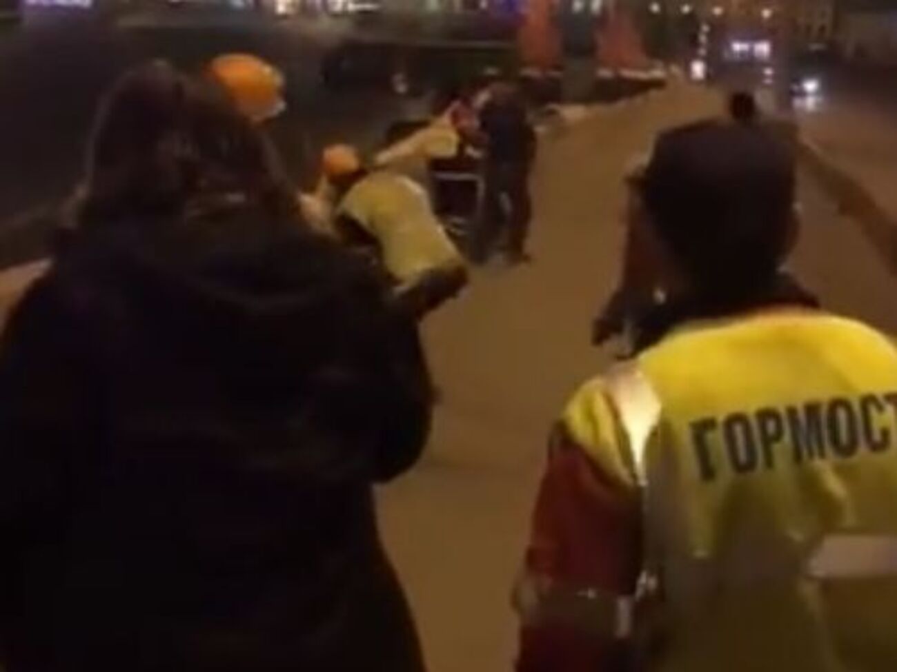 Разгром мемориала памяти Немцова
