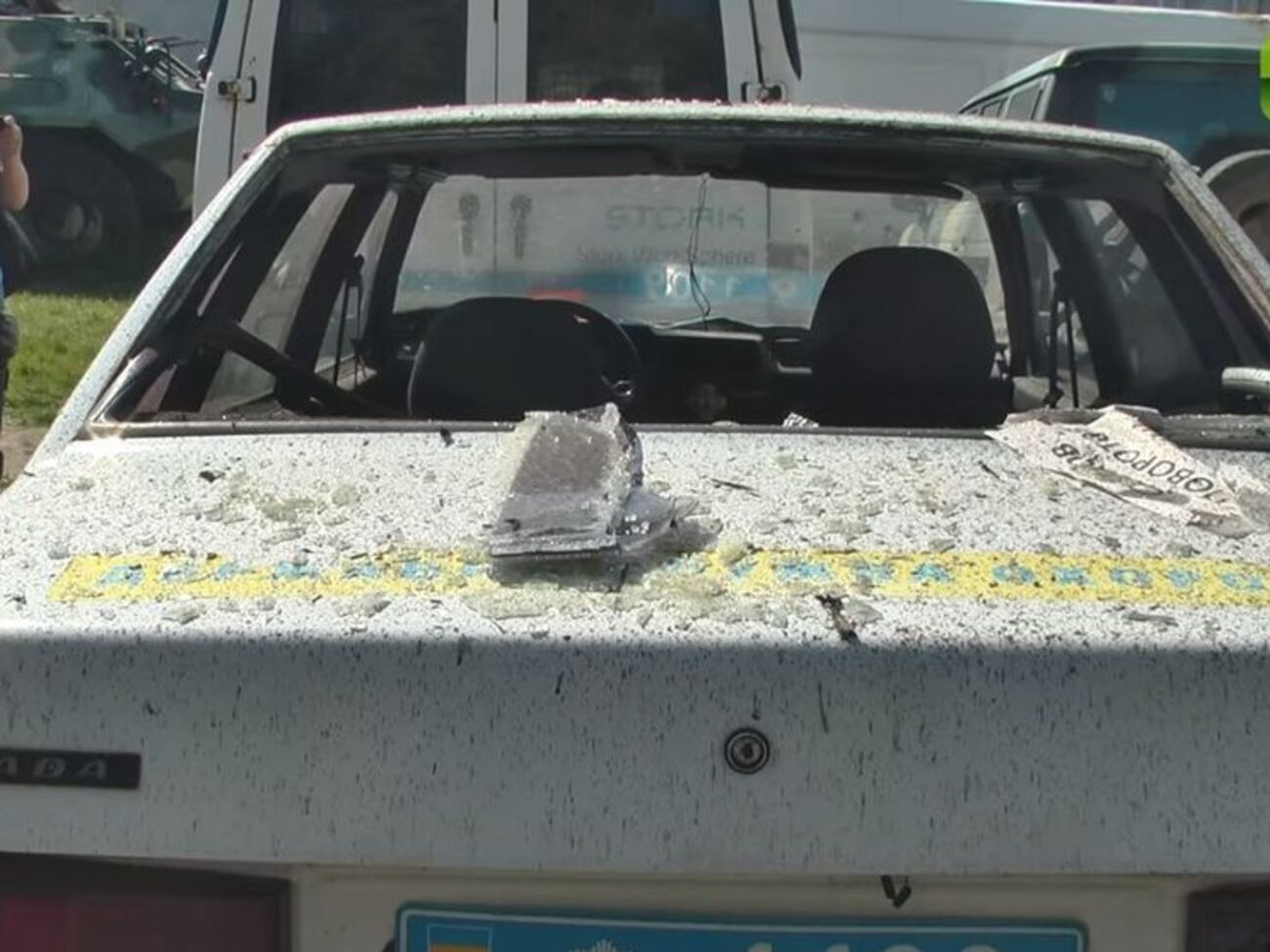 Взрыв произошел ночью