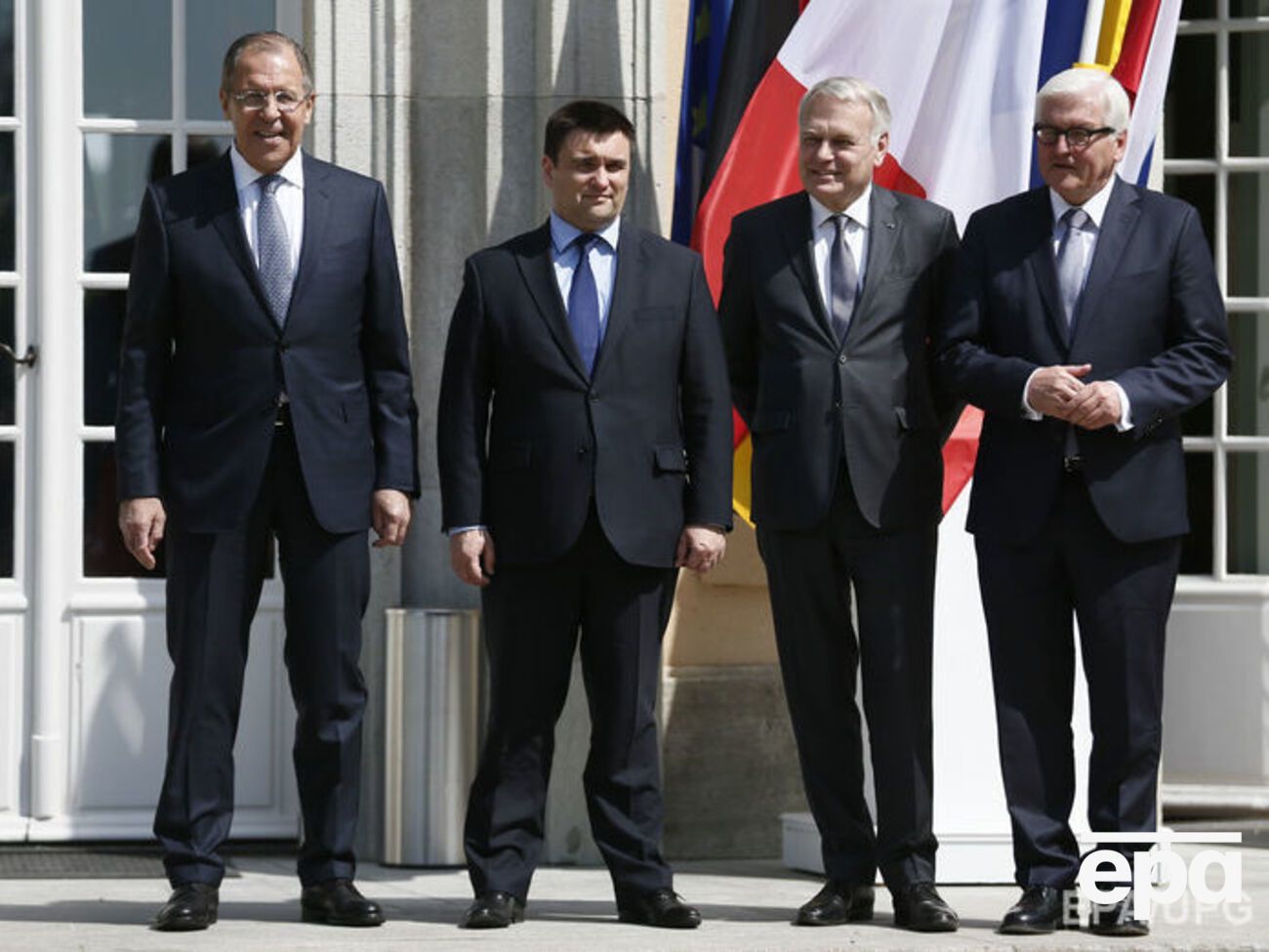 Главы МИД стран "Нормандской четверки"