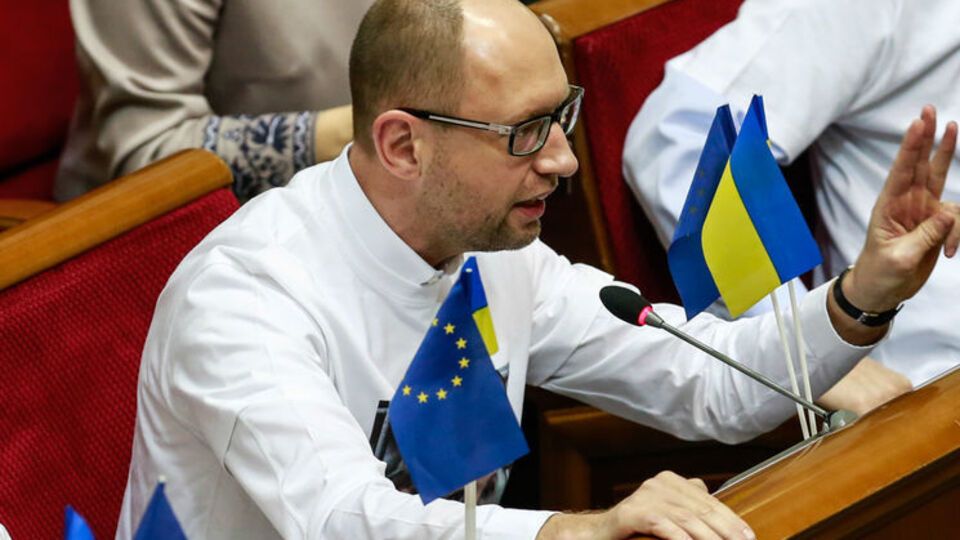 Яценюк в Раде VII созыва