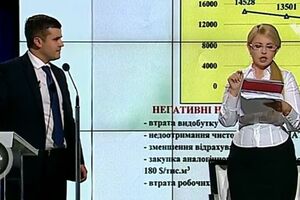 Тимошенко и Прохоренко поспорили из-за зарплат в "Укргаздобыче"