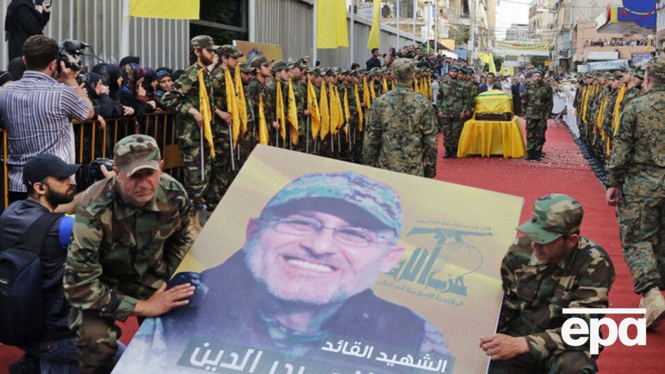 Похороны Мустафы Бадреддина прошли 13 мая в столице Ливана Бейруте