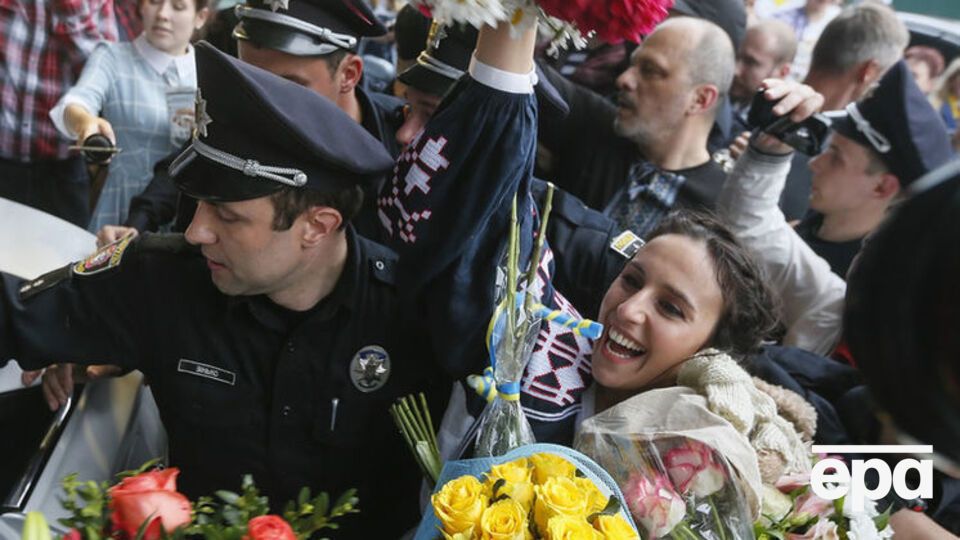 Джамалу встретили в Украине как героиню