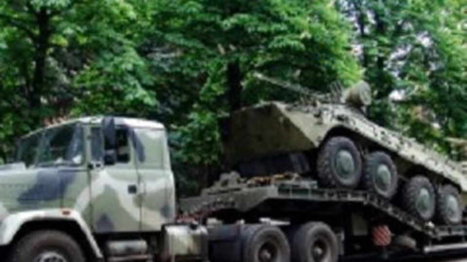 Нацгвардия получила бронетранспортеры новейшей разработки