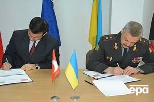 Подписание украинско-турецких документов