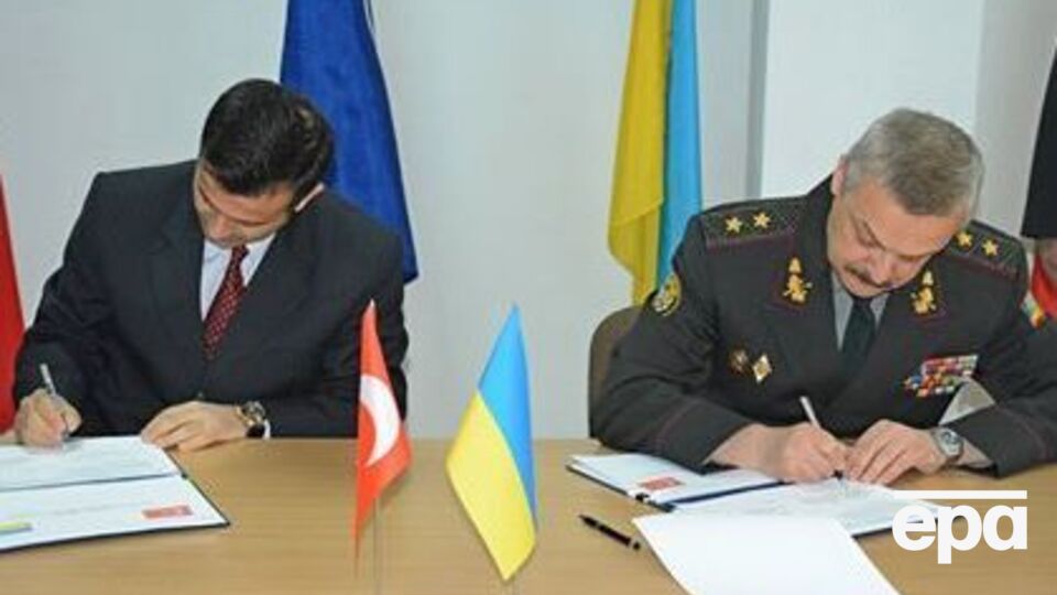 Подписание украинско-турецких документов