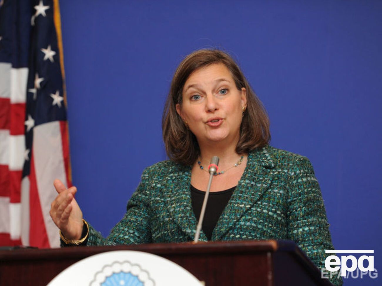 Нуланд проведет встречи с российскими чиновниками