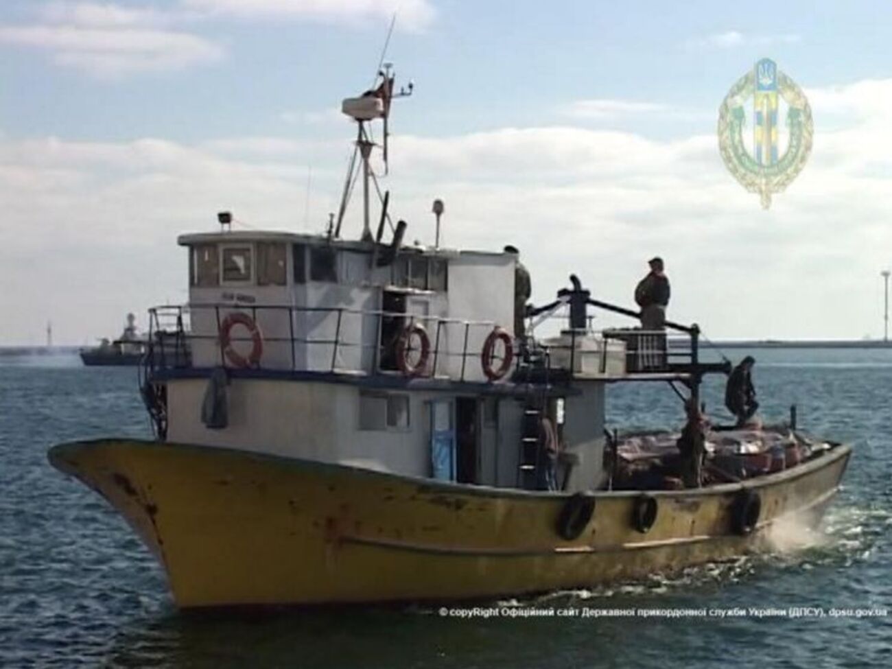 Шхуна конфискована в пользу Украины