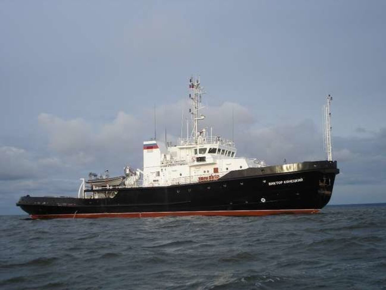 Военные "засекли" буксир "Виктор Конецкий" 30 апреля