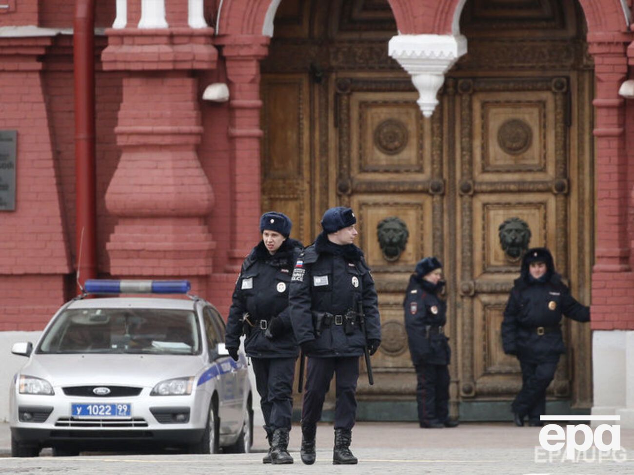 Российская полиция квалифицировала инцидент у посольства Украины как мелкое хулиганство