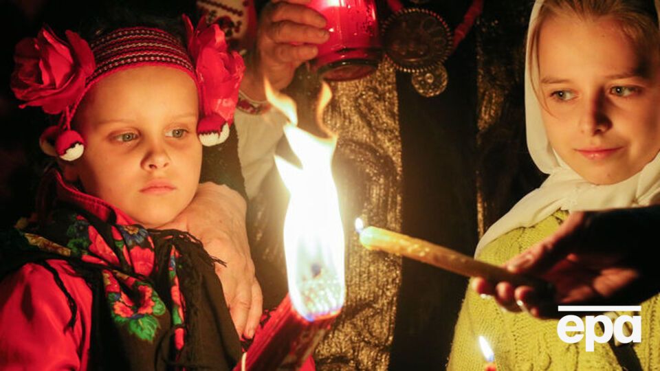 Украинцы отмечают Пасху
