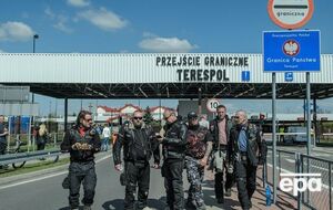 "Ночные волки" на границе Беларуси и Польши