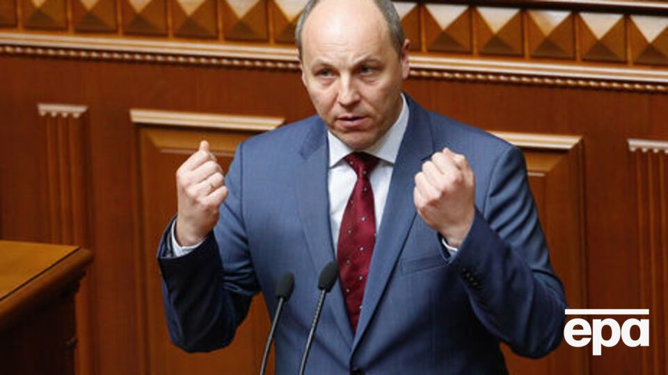 Парубий: Я считаю недопустимым говорить о дате выборов, пока оккупационные российские войска находятся на нашей территории
