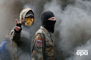 Нардеп Андрей Билецкий сообщил, что в акции "Азова" под Верховной Радой приняли участие общественные организации