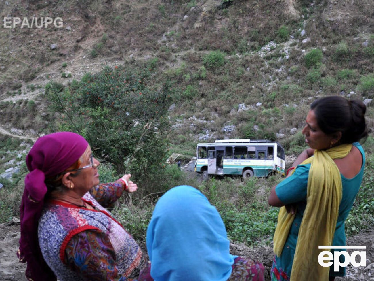 На горных дорогах штата Химачал Прадеш нередко происходят аварии